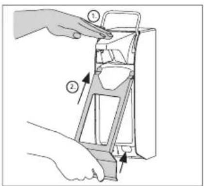 Ophardt Ingo-man Weco Touchless - Insertion of the locking plate - 1