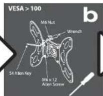 TITAN MS 3735 - SINGLE ARM WALL MOUNT - 18