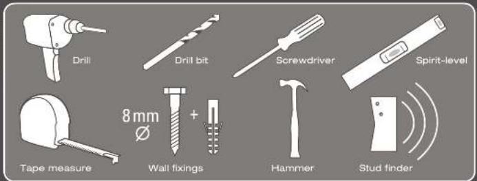TITAN MP 4735 - TILT & SWING WALL MOUNT INSTRUCTION MANUAL - 3