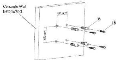 Ricoo N1222 - Please measure distance between mounting holes! Bitte den Lochabstand vor der Montage nachmessen! - 3