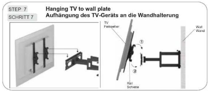 Ricoo S0874 - Befestigung an der Massivbetonwand - 6