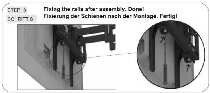 Ricoo S0874 - Befestigung an der Massivbetonwand - 8