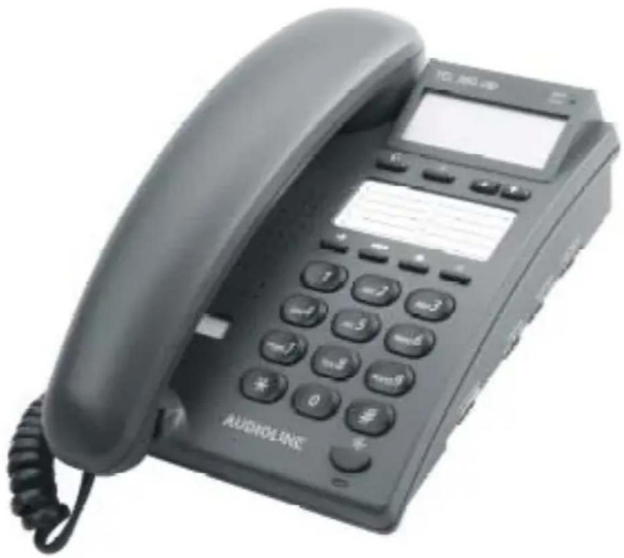 AUDIOLINE TEL39G CLIP - Telefon mit Rufnummernanzeige Telephone with Caller Display - 1