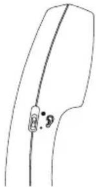 AUDIOLINE TEL38 SMS - Adjusting the receiver volume - 1