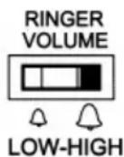 AUDIOLINE Klassiktelefon 1896 - Adjustable ringer volume - 1