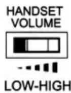 AUDIOLINE Klassiktelefon 1892 - Adjusting the receiver volume - 1