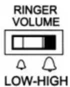 AUDIOLINE Klassiktelefon 1892 - Adjustable ringer volume - 1