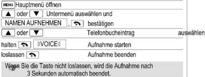 AUDIOLINE TEL 50 ALARM BIG - Namen aufnehmen - 1