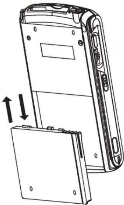 TOSHIBA E800 - How to Attach/Detach the Main Battery Pack - 1