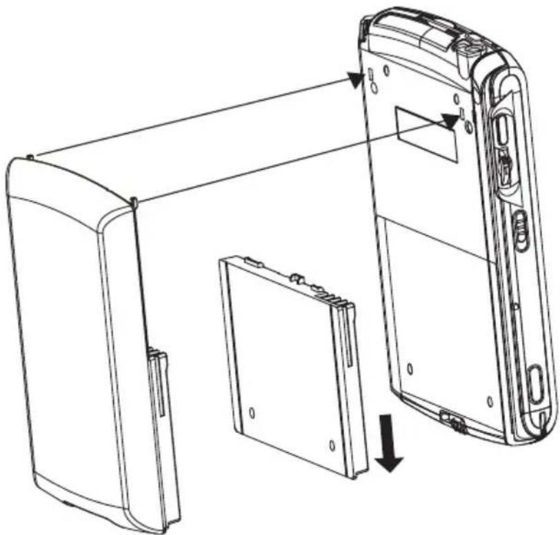 TOSHIBA E800 - How to Use the Optional High Capacity Battery Pack - 1