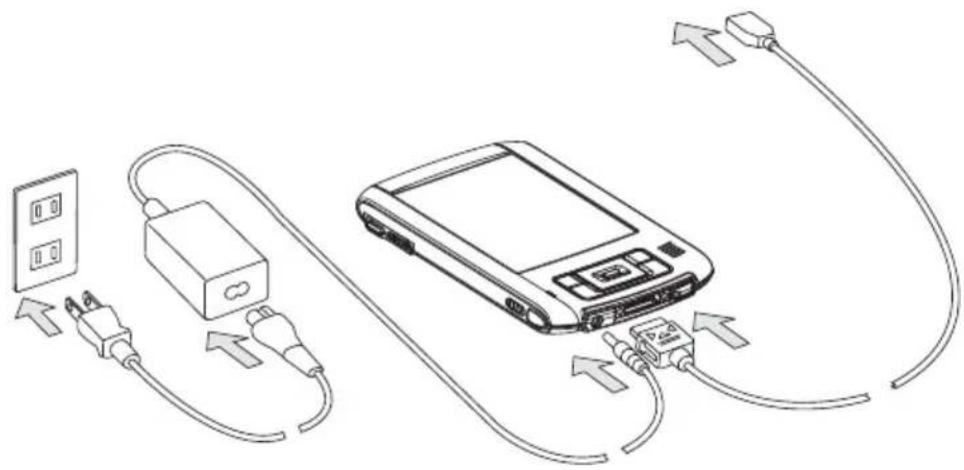 TOSHIBA E400 - To connect directly using the supplied connection cable: - 1