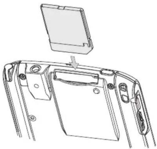 TOSHIBA E400 - To insert a card: - 1