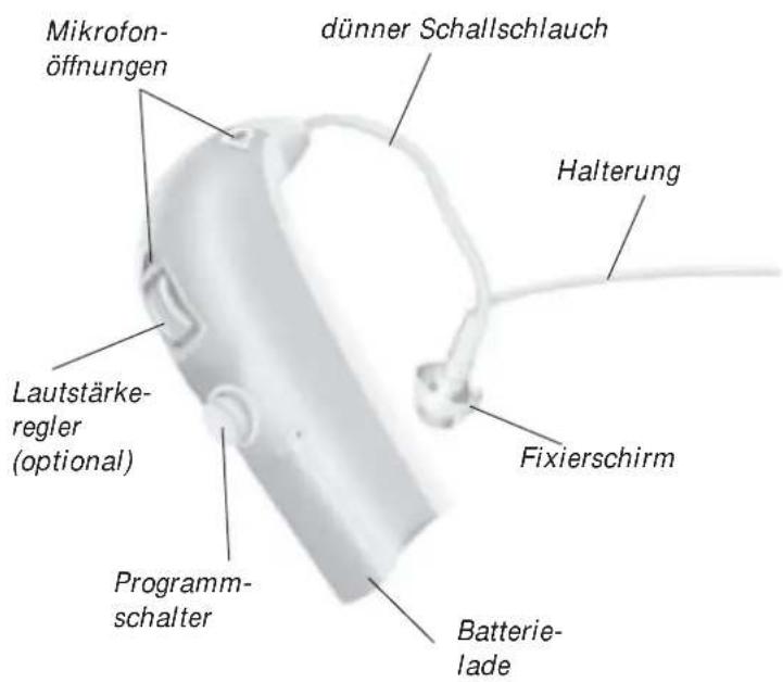 Oticon Go pro BTE P Omni - mit dünnem Schallschlauch - 1