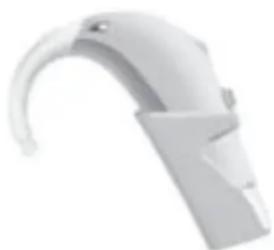Oticon Go pro BTE P Omni - Anschluß des Audio-Schuhs - 1