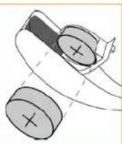 Interton Avio A160-D - Batterie entnehmen und einlegen - 1