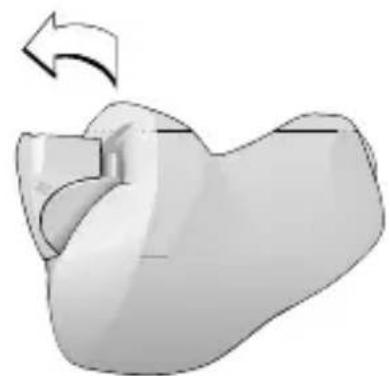 Bernafon Inizia 1 - Ausschalten des Hörsystems - 2