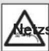 GARDENA TCS 720/20 - Sicherheitszeichen auf dem Gerät: - 5