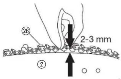 26 2-3 mm ②