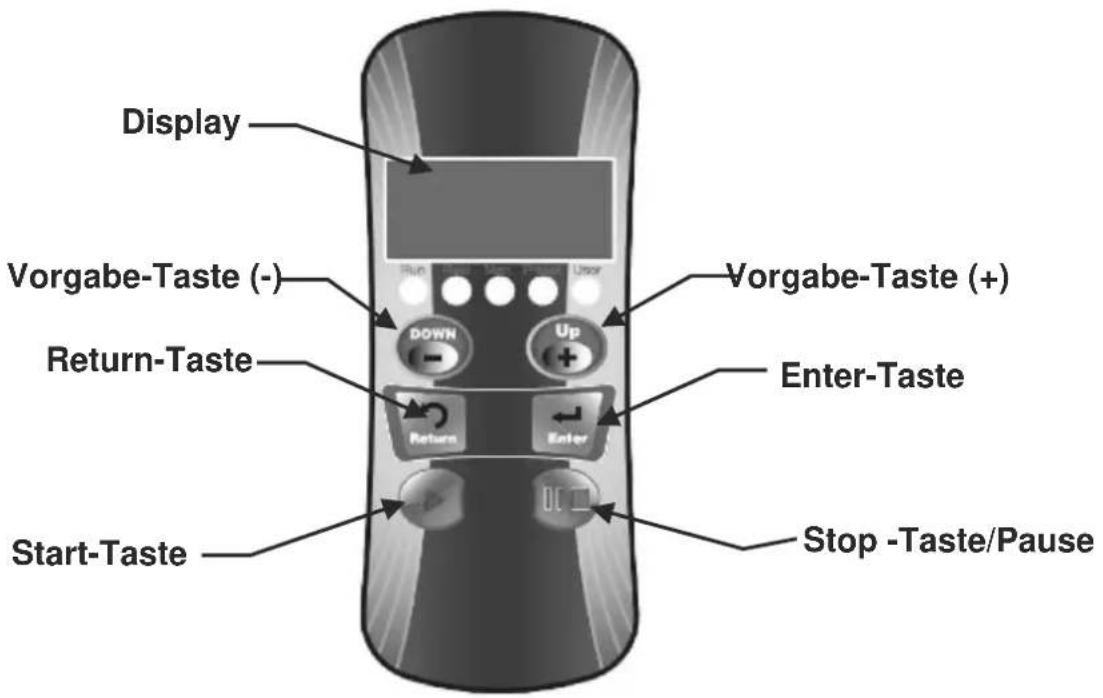 Maxxus LifePlate 5.0 - Vorgabe-Tasten (-/+) - 1
