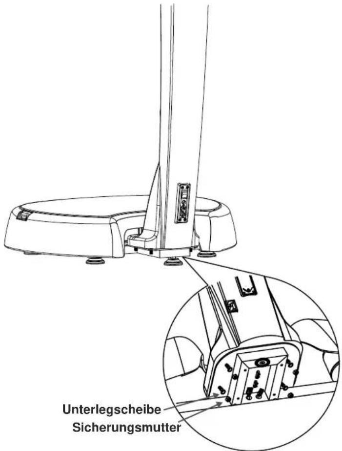 Maxxus LifePlate 4.1 - Schritt 1.1: Montage des Schaftes - 3
