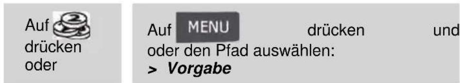 Neopost IS-5000 - So laden Sie Vorgaben in das PSD: - 1