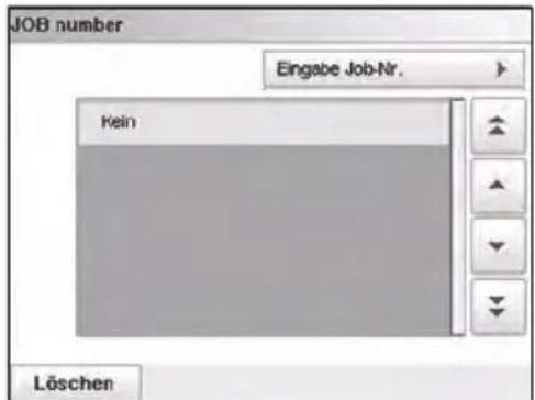 Neopost IS-5000 - So fügen Sie eine JOB-Nummer hinzu: - 2