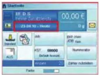 Neopost IS-5000 - Anpassen des Druckens für eingehende Postgüter - 2