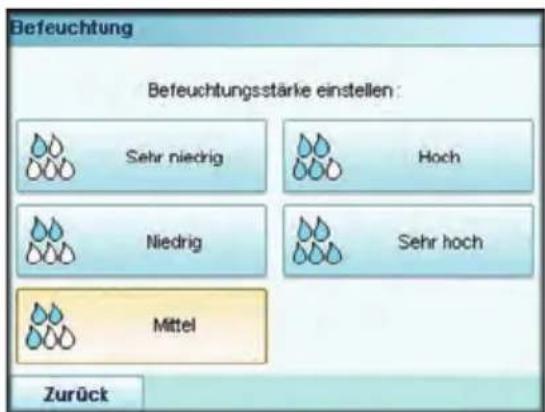 Neopost IS-5000 - Dicken -Einstellung: - 4