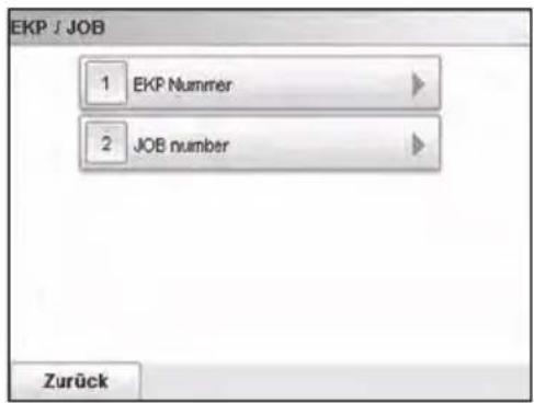 Neopost IS-5000 - So fügen Sie eine JOB-Nummer hinzu: - 1