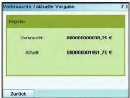 Neopost IS-5000 - Wählen Sie den Menüpfad: - 1