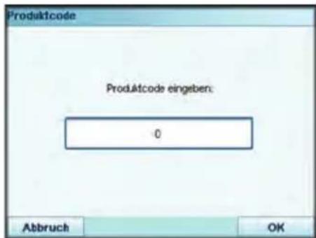 Neopost IS-5000 - So geben Sie einen Postproduktcode ein: - 3