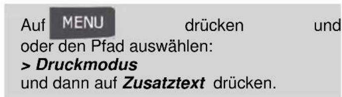 Neopost IS-5000 - Hinzufügen von benutzerdefiniertem Text - 2