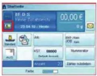 Neopost IS-5000 - Anpassen des Druckens für eingehende Postgüter - 1
