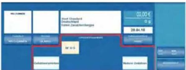 Neopost IS-6000 - So geben Sie einen Postproduktcode ein: - 1