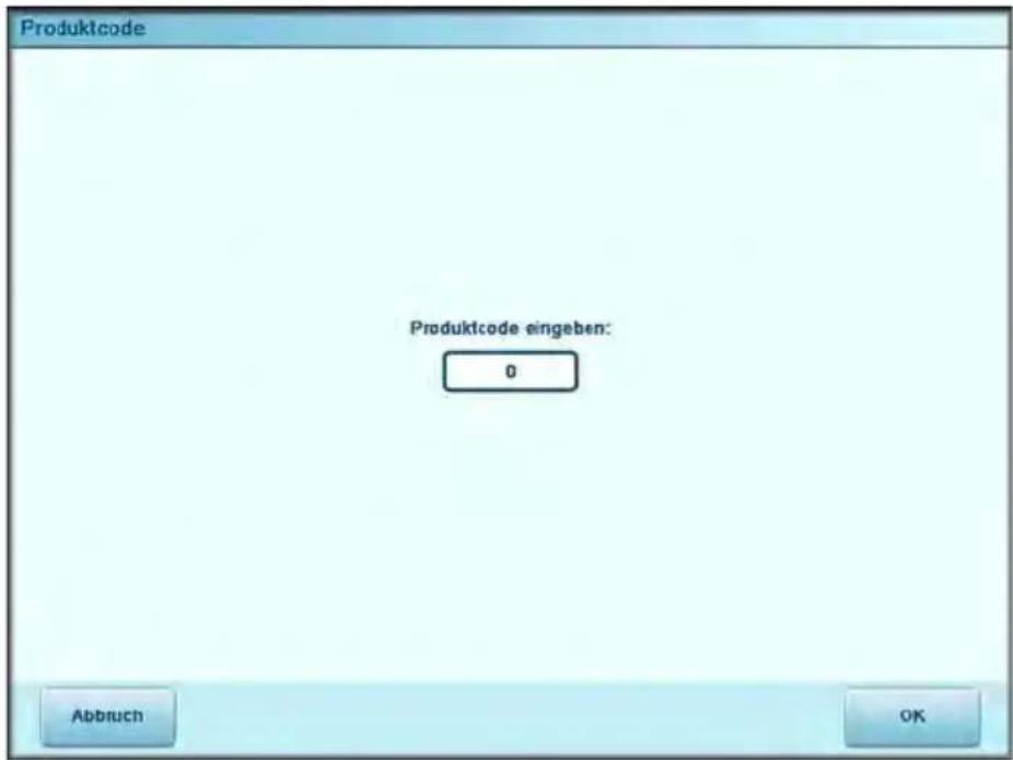 Neopost IS-6000 - So geben Sie einen Postproduktcode ein: - 3