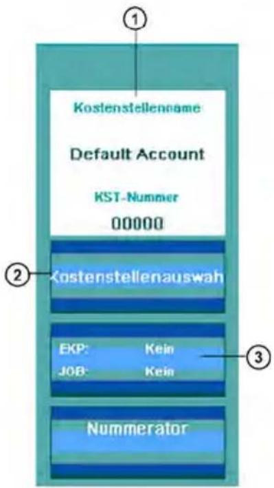 Neopost IS-6000 - Bedienfeld - 3