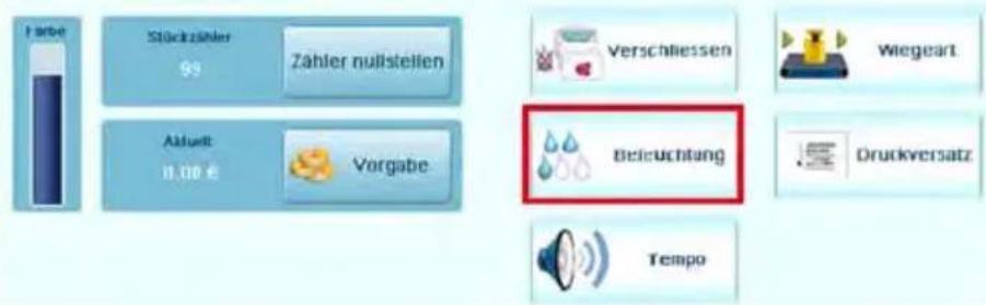 Neopost IS-6000 - Überprüfen des Modus der Verschließeinheit - 2
