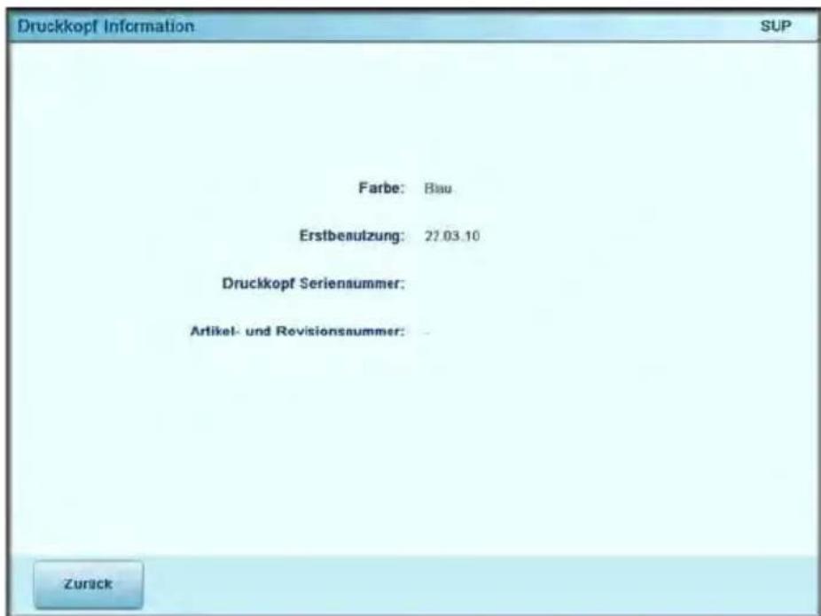 Neopost IS-6000 - Anzeigen der Druckfarbenbehälterdaten - 2