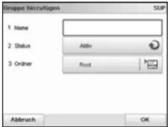Neopost IS-480 - Gruppenparameter - 1