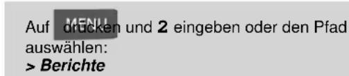 Neopost IS-480 - Erstellen von Berichten - 2