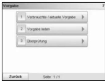 Neopost IS-480 - Überprüfen der Vorgaben - 3