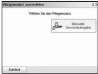 Neopost IS-480 - Vorgehensweise zum Ändern der Wiegeart - 2