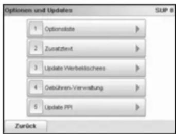 Neopost IS-480 - Vorgang für Optionen und Aktualisierungen - 3