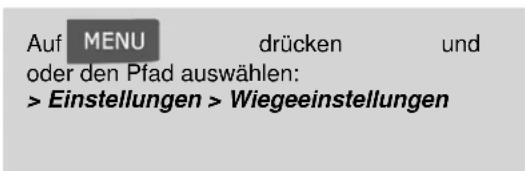 Neopost IS-440 - Vorgehensweise zum Ändern der Wiegeart - 2