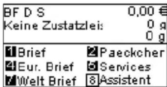 Neopost IS-440 - Vorgehensweise beim Ändern von Kostenstellen - 3