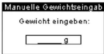 Neopost IS-440 - Manuelles Eingeben des Gewichts - 2