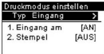 Neopost IS-330 - Obligatorische Eingaben: - 2