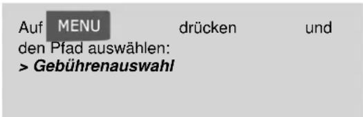 Neopost IS-330 - Ändern von Kostenstellen - 3