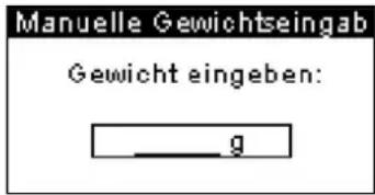 Neopost IS-330 - Manuelles Eingeben des Gewichts - 3