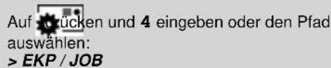 Neopost IS-330 - Verwenden einer JOB-Nummer - 1